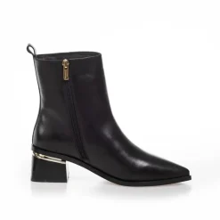 Copenhagen Shoes Støvler Med Hæl|Ankelstøvler^KATIE - BLACK Katieboot black