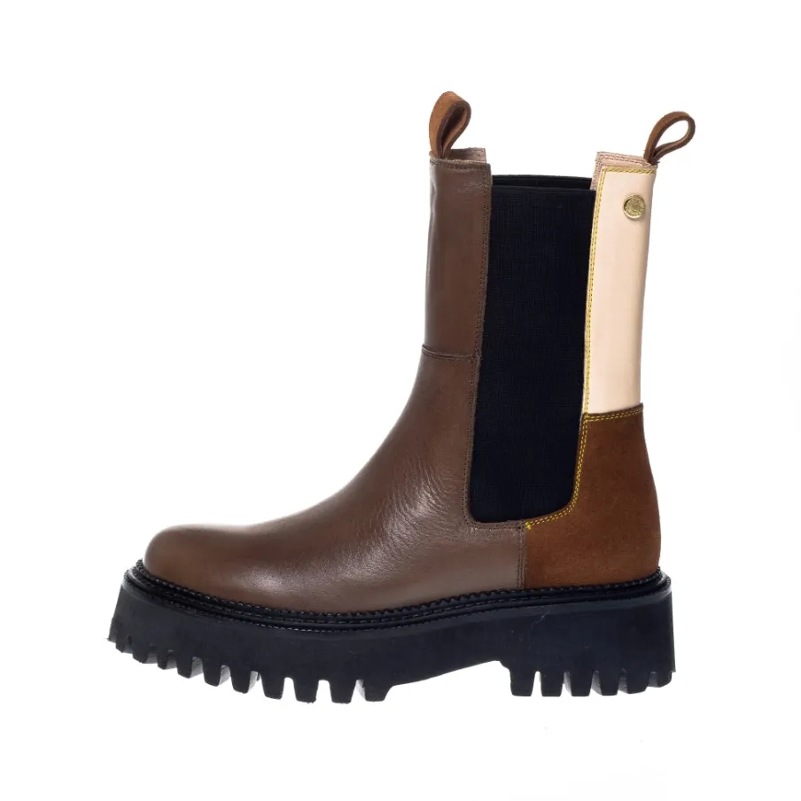 Copenhagen Shoes Chelsea Boots|Ankelstøvler^LEMON (MULTICOLOR) - BROWN MULTI Lemonmulticolor boot brown multi