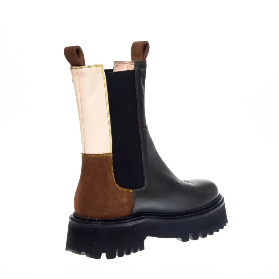 Copenhagen Shoes Chelsea Boots|Ankelstøvler^LEMON (MULTICOLOR) - MILITARY MULTI Lemonmulticolor boot military multi