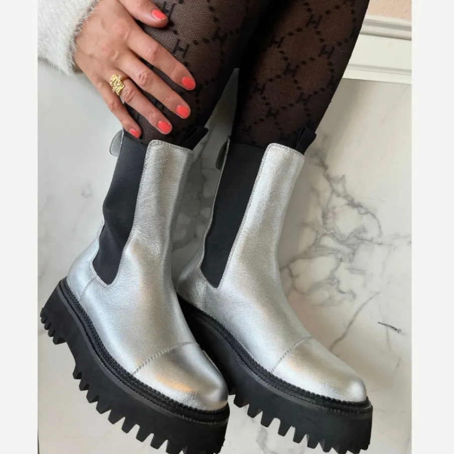Copenhagen Shoes Ankelstøvler^LEMON SILVER - SILVER Lemonsilver boot silver