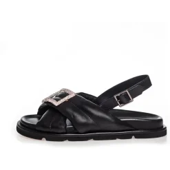 Copenhagen Shoes Flade Sandaler^LIKE A MELODY - Black Likea melody sandal black