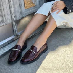 Copenhagen Shoes Loafers^LOAFERS LOVELY - Bordo Lovely loafer bordo