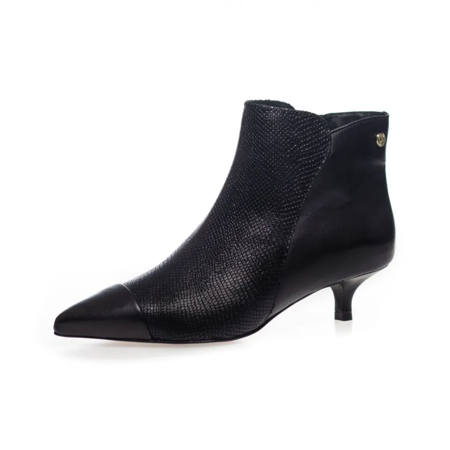 Copenhagen Shoes Støvler Med Hæl|Ankelstøvler^LONDON GIRL - BLACK Londongirl boot black