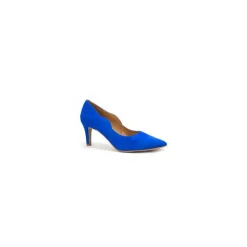 Copenhagen Shoes Stiletter^LOVE AND JOY - ELECTRIC BLUE Loveand joy heels electric blue