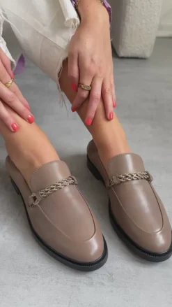 Copenhagen Shoes Loafers^LOVE AND WALK - BROWN - FUNGI (BROWN) Fungi brown