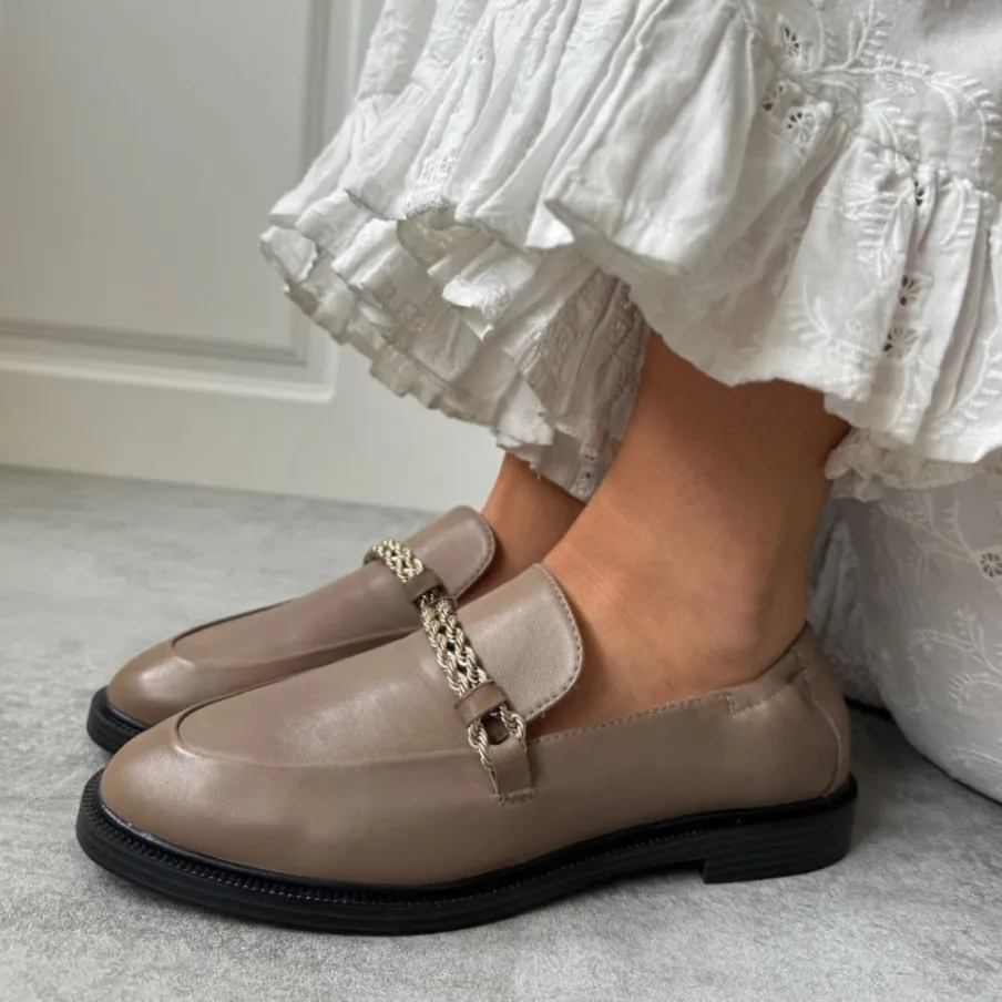 Copenhagen Shoes Loafers^LOVE AND WALK - BROWN - FUNGI (BROWN) Fungi brown