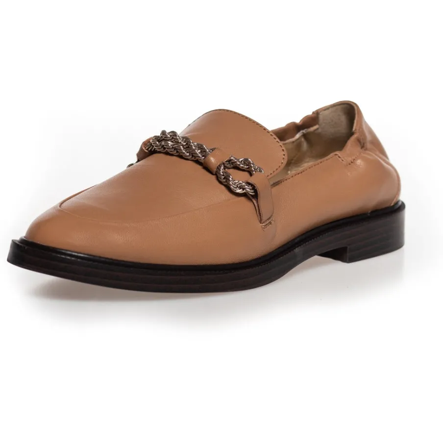 Copenhagen Shoes Loafers^LOVE AND WALK - Cappuccino