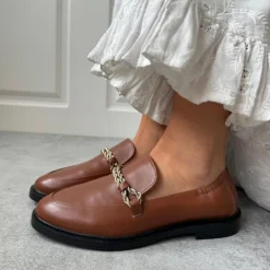 Copenhagen Shoes Loafers^LOVE AND WALK - - Cognac