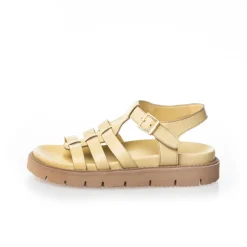 Copenhagen Shoes Flade Sandaler^MAGIC AND GIRLS - PALE BANANA Magicand girls sandal pale banana