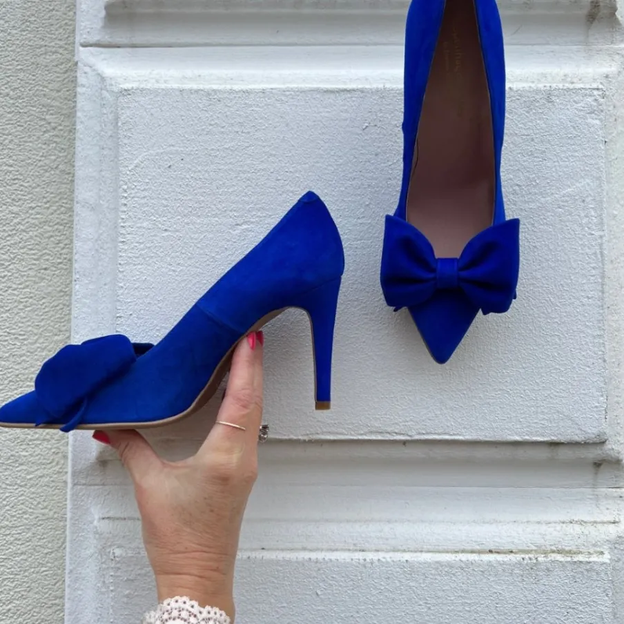 Copenhagen Shoes Stiletter^MAITE 22 - ELECTRIC BLUE Maite22 heels electric blue