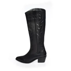 Copenhagen Shoes Støvler Med Hæl|Lange Støvler^MAKE A WISH - BLACK Makea wish boot black