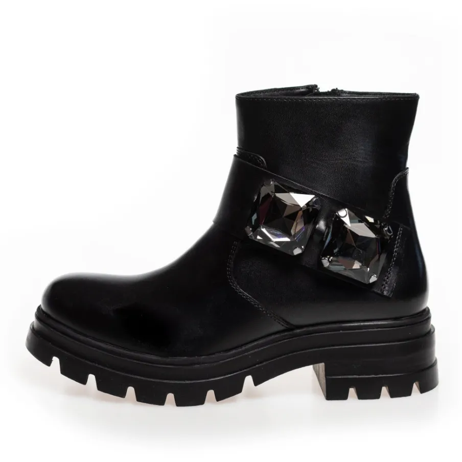 Copenhagen Shoes Ankelstøvler^MAKE HAPPY - BLACK Makehappy boot black