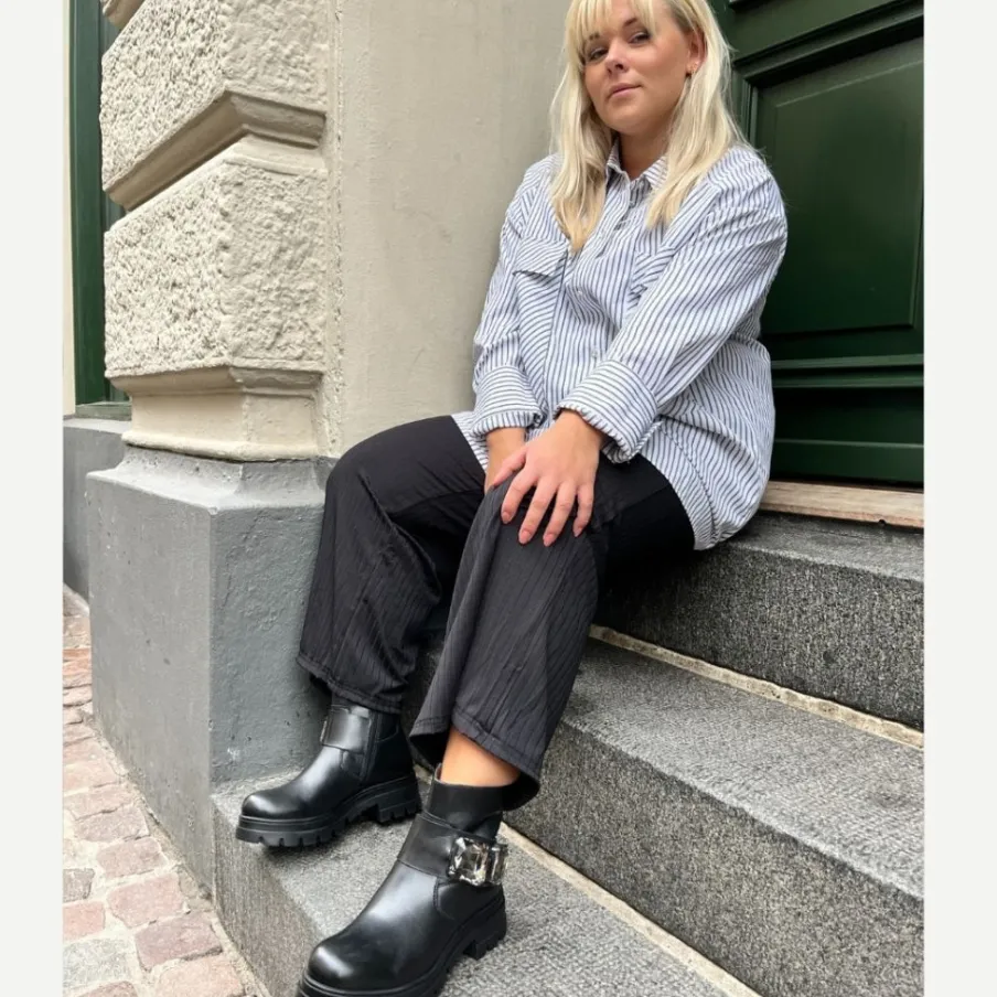 Copenhagen Shoes Ankelstøvler^MAKE HAPPY - BLACK Makehappy boot black