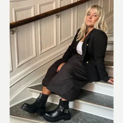 Copenhagen Shoes Ankelstøvler^MAKE HAPPY - BLACK Makehappy boot black