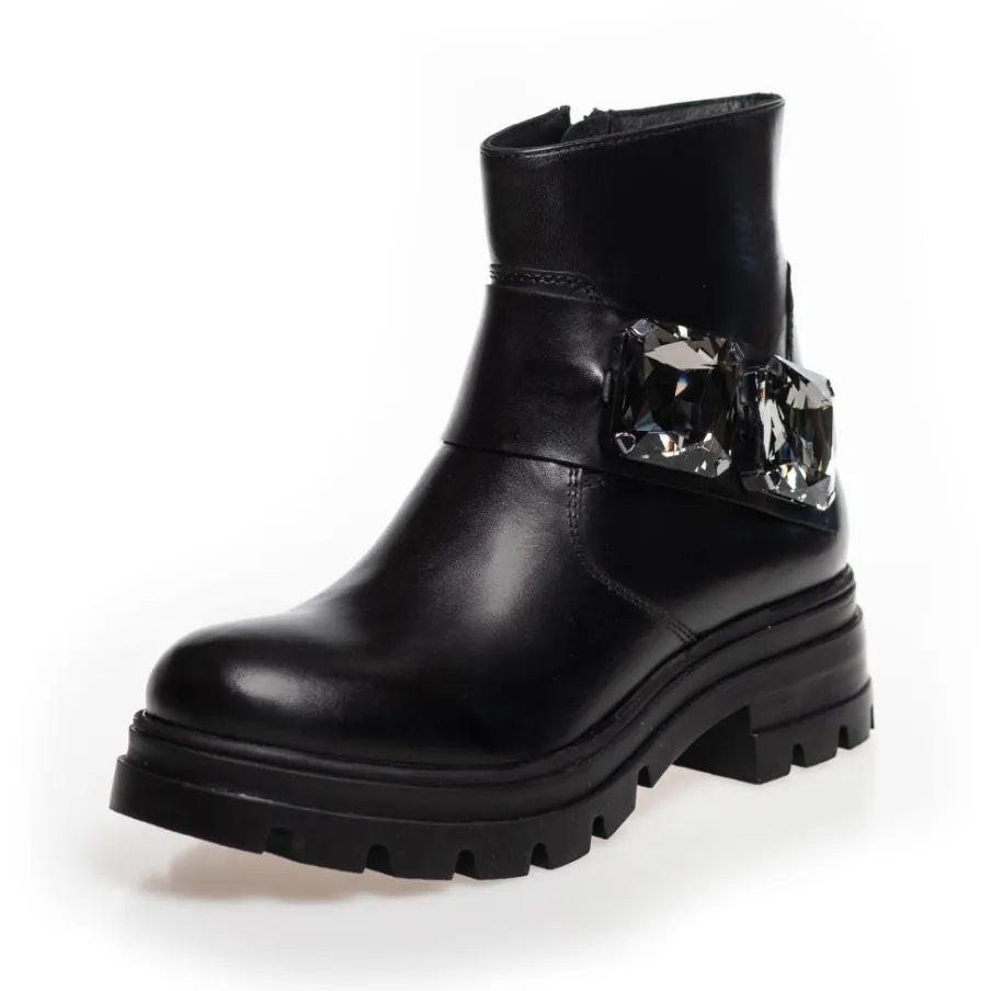 Copenhagen Shoes Ankelstøvler^MAKE HAPPY - BLACK Makehappy boot black