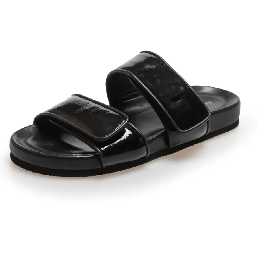Copenhagen Shoes Flade Sandaler^MAKE IT WORK - Black patent