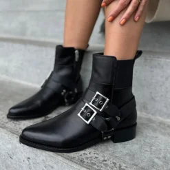 Copenhagen Shoes Ankelstøvler^MAKE ME FLY - BLACK Makeme fly boots black