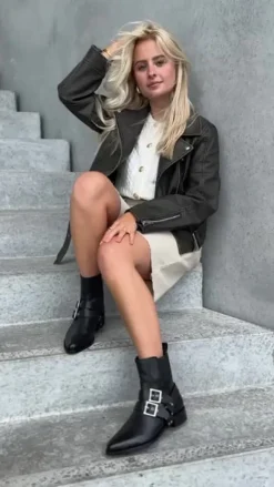 Copenhagen Shoes Ankelstøvler^MAKE ME FLY - BLACK Makeme fly boots black