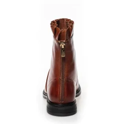 Copenhagen Shoes Ankelstøvler^MARGARET - COGNAC Margaretboot cognac
