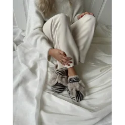 Copenhagen Shoes Hjemmesko^MAYBE ONE DAY - Black Zebra Maybeone day homeslipper black zebra