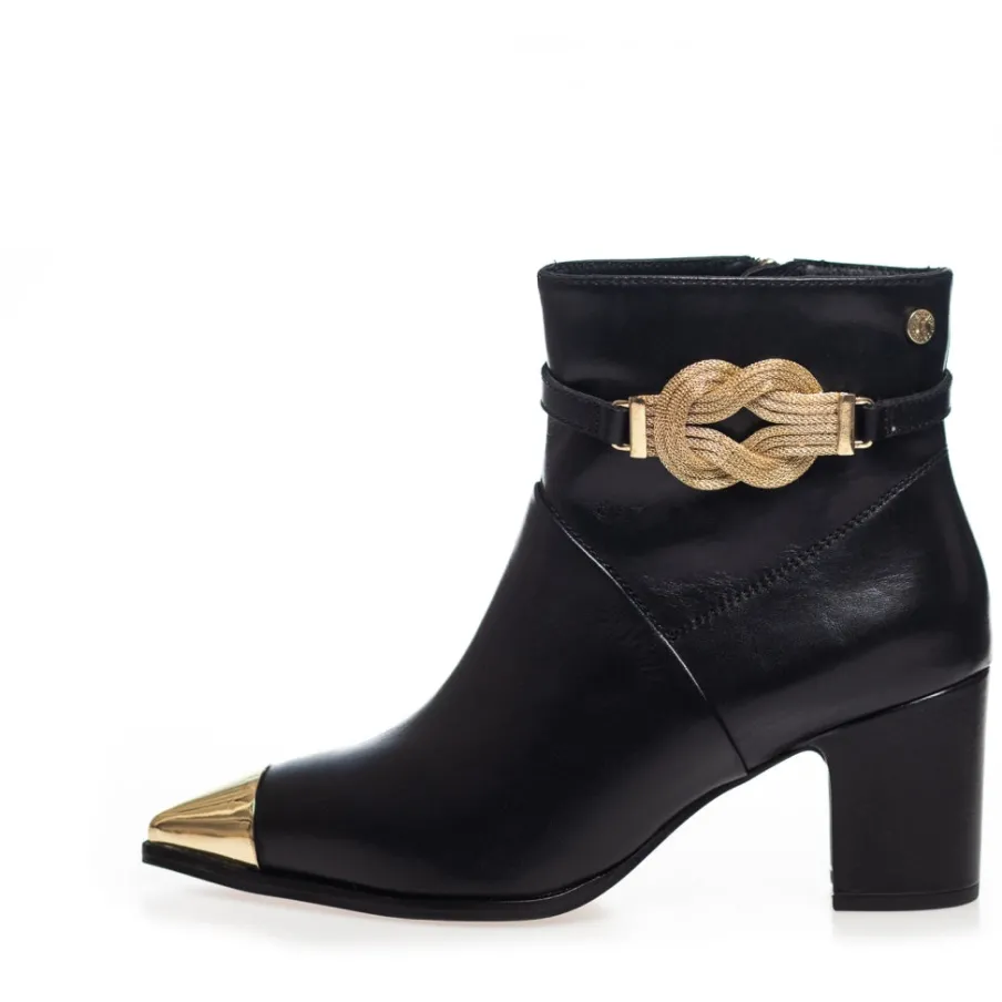 Copenhagen Shoes Støvler Med Hæl|Ankelstøvler^MELODY - BLACK Melodyboot black