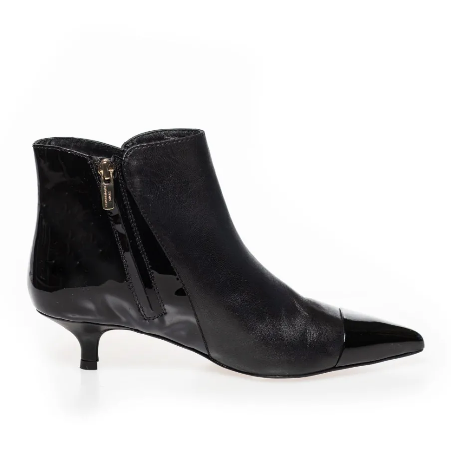 Copenhagen Shoes Støvler Med Hæl|Ankelstøvler^MILAN GIRL - BLACK PATENT Milangirl boot black patent