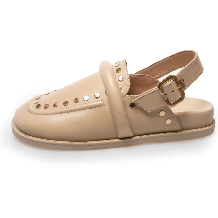 Copenhagen Shoes Mules · Slip Ins^MILLA SHOES LEATHER - Beige