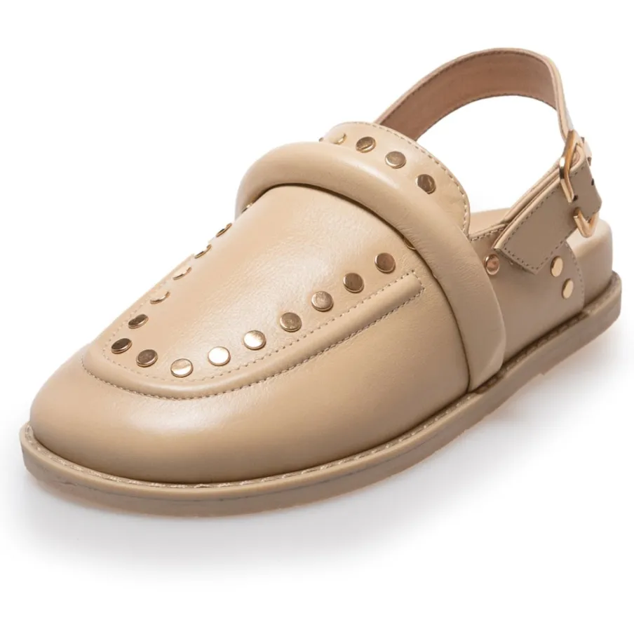 Copenhagen Shoes Mules · Slip Ins^MILLA SHOES LEATHER - Beige