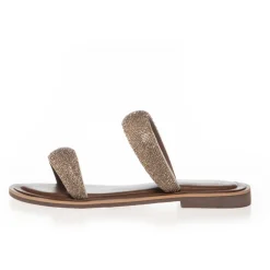 Copenhagen Shoes Flade Sandaler^MISTY - Gold