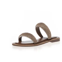 Copenhagen Shoes Flade Sandaler^MISTY - Gold