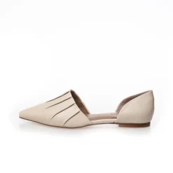 Copenhagen Shoes Ballerinasko^MOON - OFF WHITE (BRICH) Moonloafer off white brich
