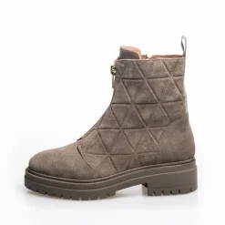 Copenhagen Shoes Ankelstøvler^MOONLIGHT SUEDE - DK TAUPE (ARMY) Moonlightsuede boot dk taupe army