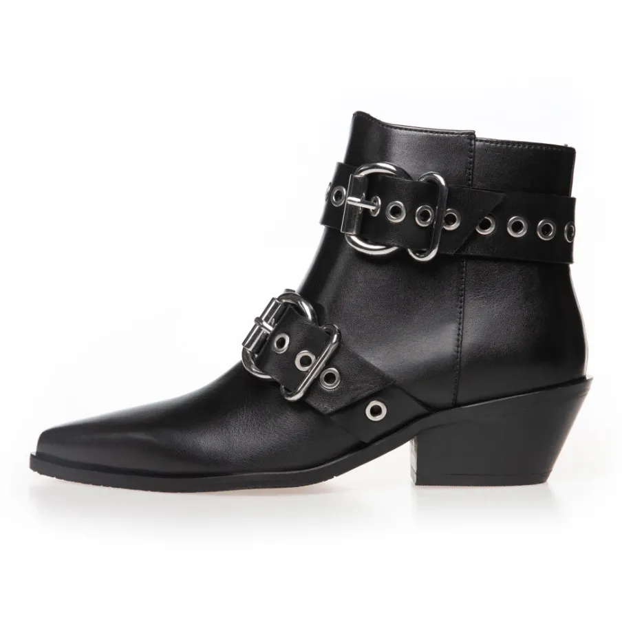 Copenhagen Shoes Ankelstøvler^MOVE FOR MORE BLACK (P) - BLACK Movefor more black pre order del mid october stoevler black