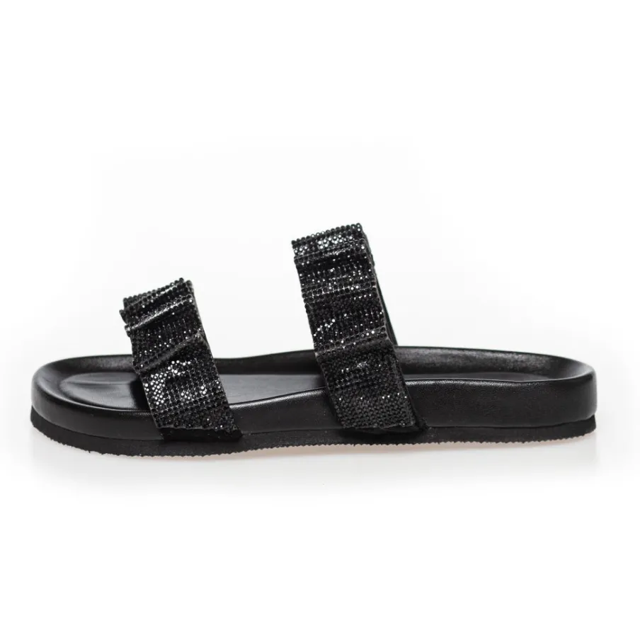 Copenhagen Shoes Flade Sandaler^MOVE WITH LOVE - Black