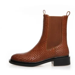 Copenhagen Shoes Ankelstøvler^MOVEMENT - COGNAC Movementstoevler cognac