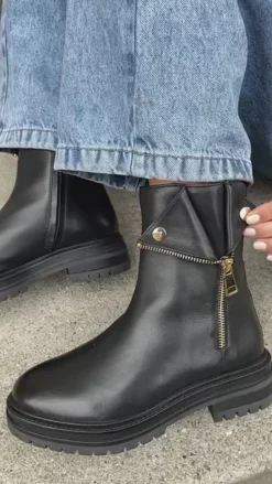 Copenhagen Shoes Ankelstøvler^MY BOOTS AND MORE 1 - BLACK Myboots and more 1 stoevler black