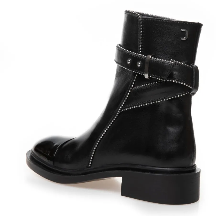 Copenhagen Shoes Ankelstøvler^MY MOVES - BLACK PATENT Mymoves boots black patent