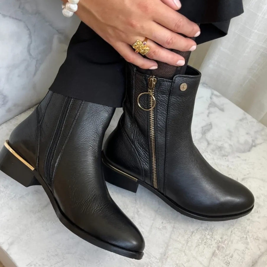 Copenhagen Shoes Ankelstøvler^NEW FEVER 22 BLACK - BLACK Newfever 22 black boot black