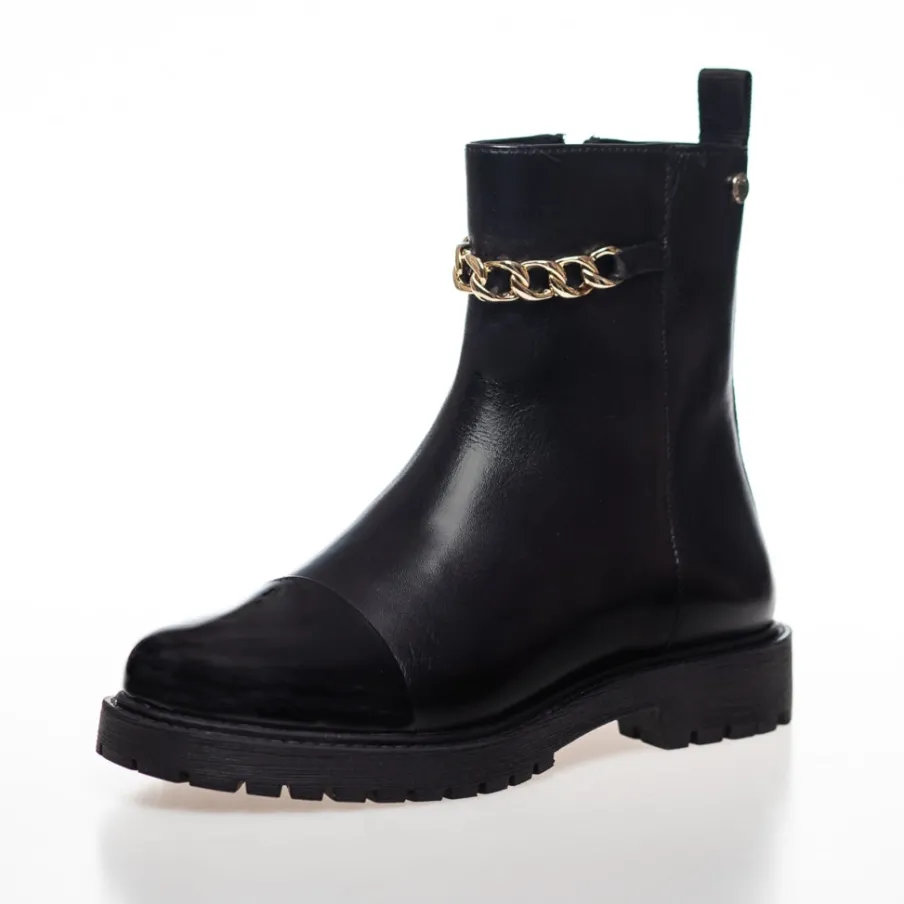 Copenhagen Shoes Ankelstøvler^NEW FLOWER EYES - BLACK Newflower eyes boot black