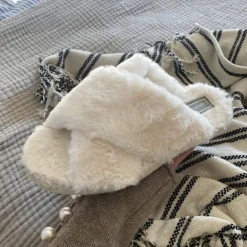 Copenhagen Shoes Hjemmesko^NEW ISABEL - OFF WHITE Newisabel homeslipper off white