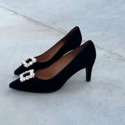 Copenhagen Shoes Stiletter^NEW LA - BLACK Newla heels black