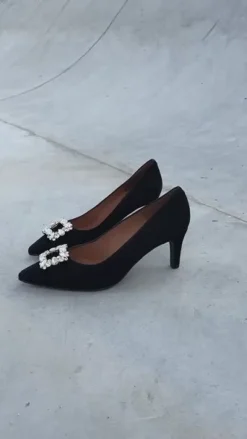 Copenhagen Shoes Stiletter^NEW LA - BLACK Newla heels black