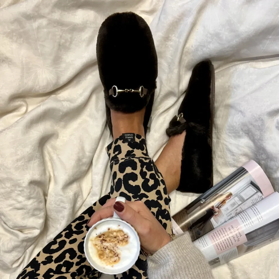 Copenhagen Shoes Hjemmesko^NEW MELANIA - CHOCOLATE Newmelania homeslipper chocolate