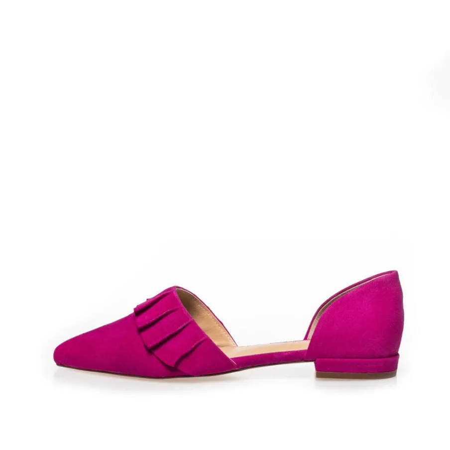 Copenhagen Shoes Ballerinasko^NEW ROMANCE 23 - SUEDE - Pink