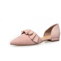 Copenhagen Shoes Ballerinasko^NEW ROMANCE 23 - SUEDE - Rosa