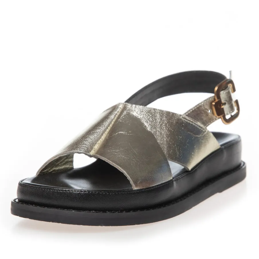 Copenhagen Shoes Flade Sandaler^NEW STRONGER - - Gold
