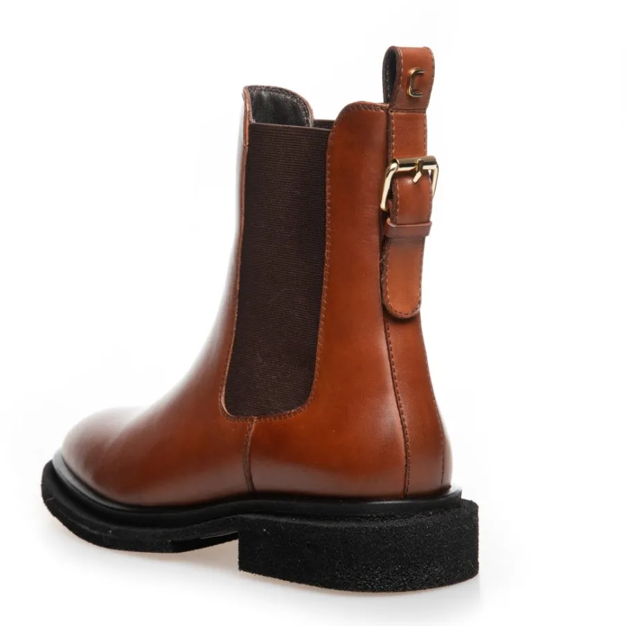 Copenhagen Shoes Chelsea Boots|Ankelstøvler^PASSION OF LOVE - COGNAC Passionof love stoevler cognac