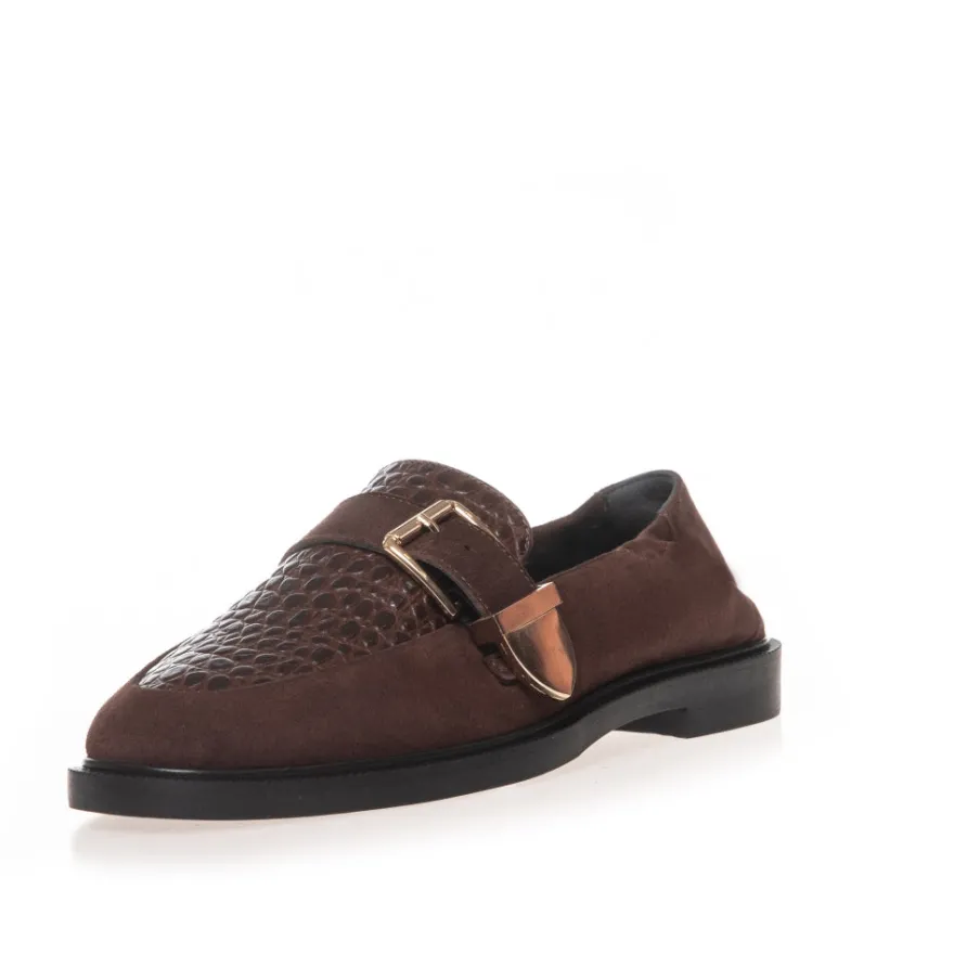 Copenhagen Shoes Loafers^PEACE - DARK BROWN (COFFEE BEAN) Dark brown coffee bean