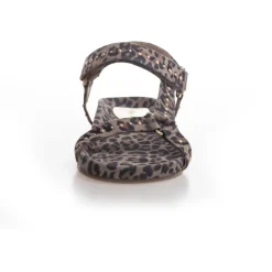 Copenhagen Shoes Flade Sandaler^PEACE LEP. STUDS - Black Leopard Peaceleo studs sandal black leopard