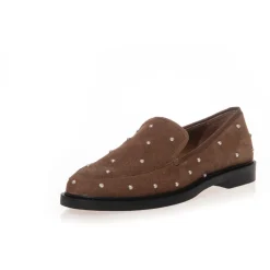 Copenhagen Shoes Loafers^PEARL LOVERS SUEDE - Cappuccino